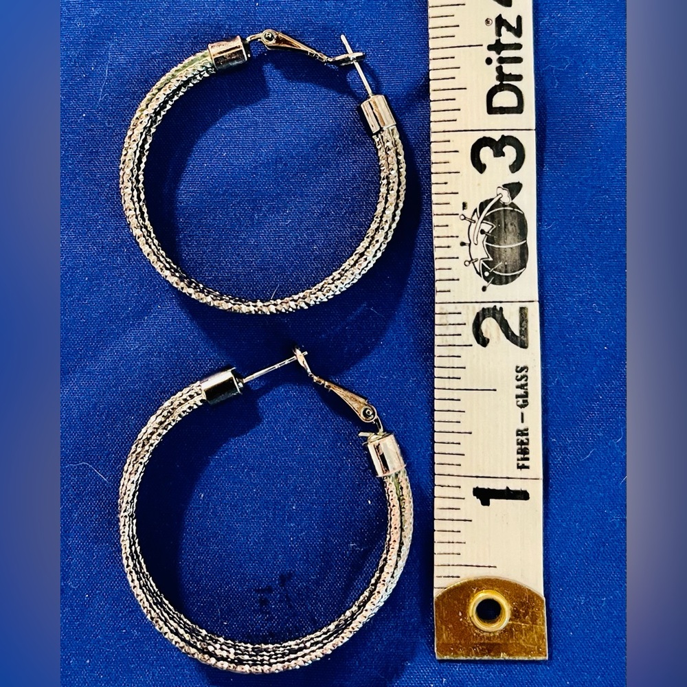Hoop earrings